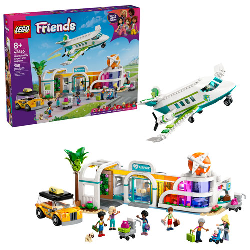 LEGO Friends: Heartlake City Airport and Airplane - 958 Pieces