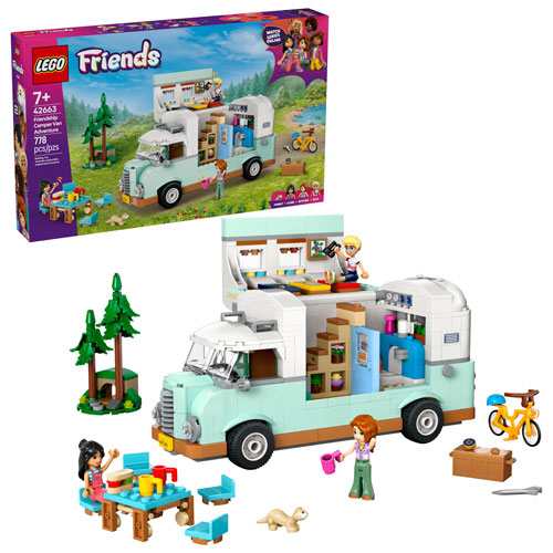 LEGO Friends: Friendship Camper Van Adventure - 778 Pieces