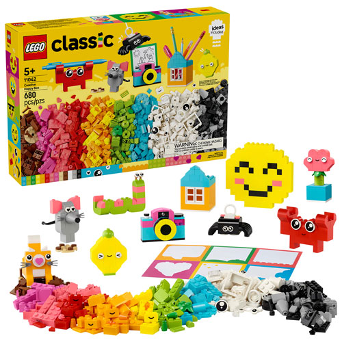 LEGO Classic: Creative Happy Box - 680 Pieces (11042)