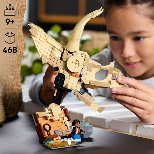 LEGO Jurassic World: Dinosaur Fossils: Triceratops Skull - 468 Pieces (76969)