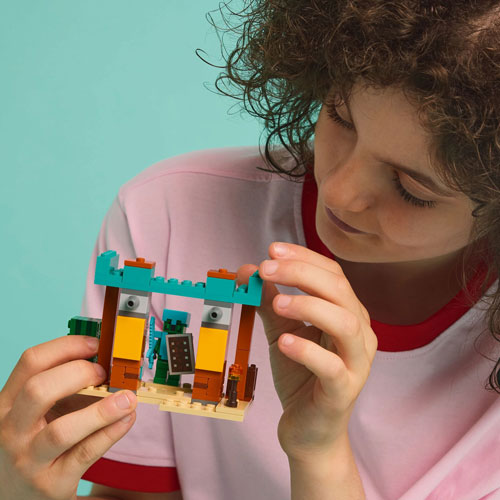 LEGO Minecraft : La patrouille du désert des Illageois - 105 pièces