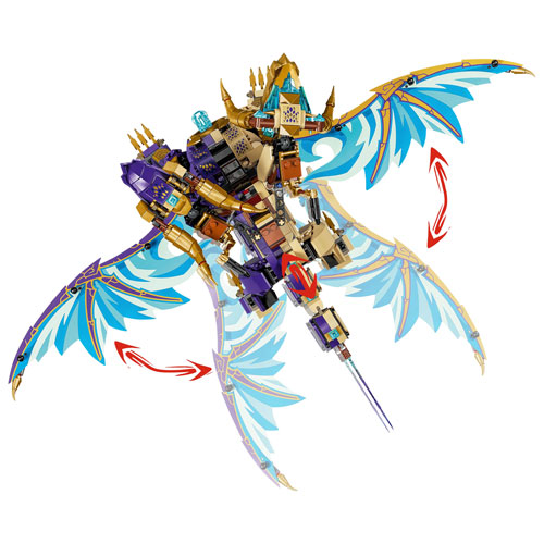 LEGO Ninjago Dragons Rising: Arc Dragon of Focus - 869 Pieces