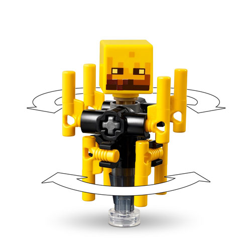 LEGO Minecraft : La bataille de la lave du Nether - 99 pièces