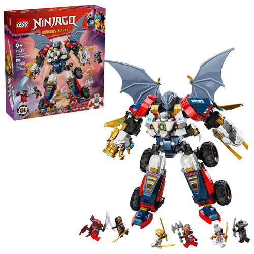 LEGO Ninjago : Le robot ultracombiné de Zane - 1187 pièces