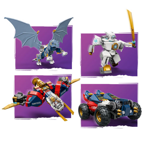 LEGO Ninjago: Zane's Ultra Combiner Mech - 1187 Pieces (71834)