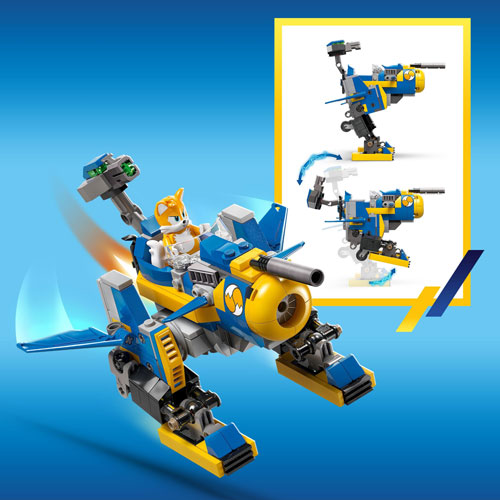 LEGO Sonic the Hedgehog: Cyclone vs. Metal Sonic - 290 Pieces (77002)