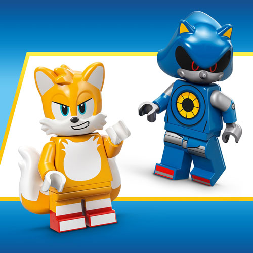 LEGO Sonic the Hedgehog: Cyclone vs. Metal Sonic - 290 Pieces (77002)