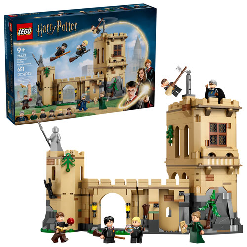 LEGO Harry Potter: Le château de Poudlard : les leçons de vol - 651 pièces