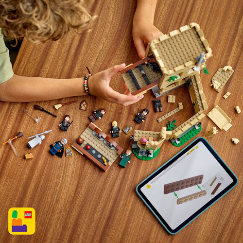 LEGO Harry Potter: Le château de Poudlard : les leçons de vol - 651 pièces