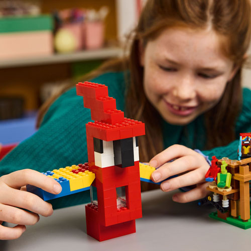 LEGO Minecraft: The Parrot Houses - 535 Pieces (21282)