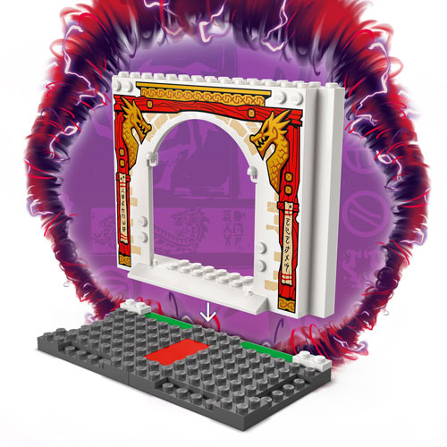 LEGO Ninjago : Le temple de Spinjitzu des ninjas - 158 pièces