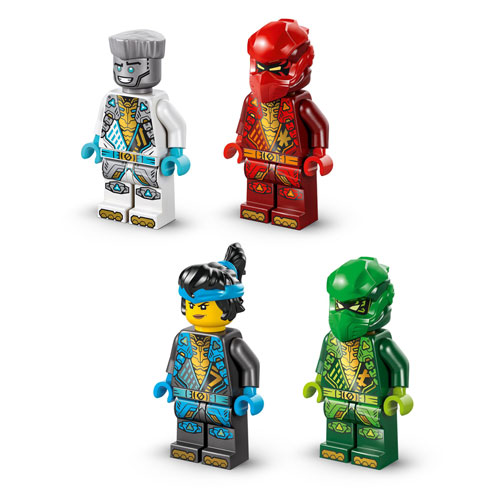 LEGO Ninjago : Le temple de Spinjitzu des ninjas - 158 pièces