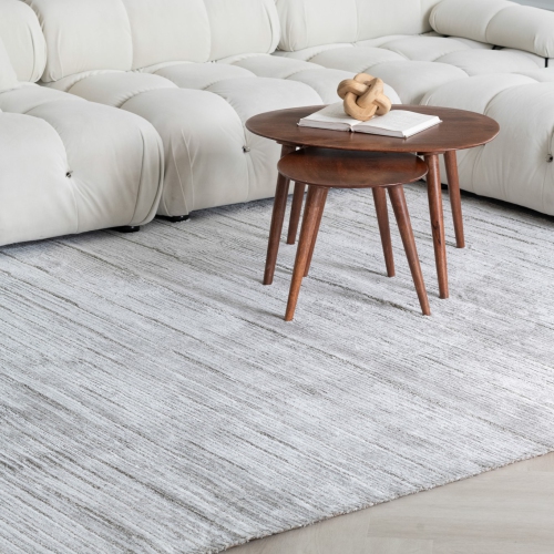 Rug Branch Casa Coastal Abstract Indoor Area Rug, Grey