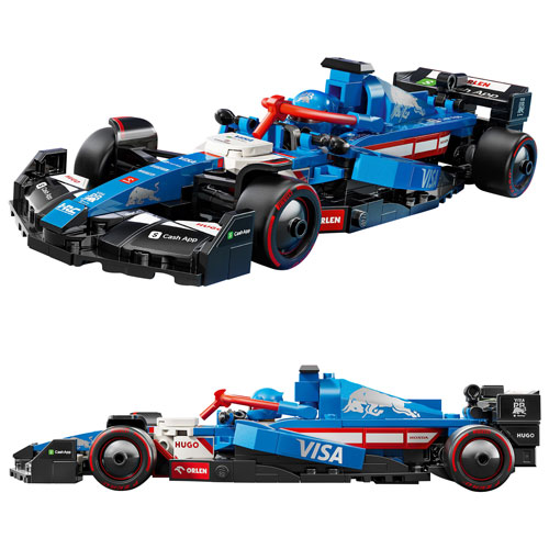 LEGO Speed Champions : Voiture de course Visa Cash App RB VCARB 01 F1 - 248 pièces