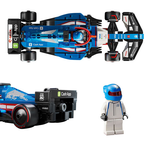 LEGO Speed Champions : Voiture de course Visa Cash App RB VCARB 01 F1 - 248 pièces