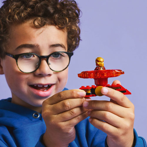 LEGO Ninjago : La toupie Spinjitzu du dragon de Kai - 54 pièces