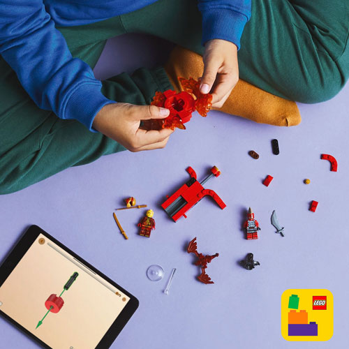 LEGO Ninjago : La toupie Spinjitzu du dragon de Kai - 54 pièces