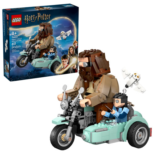 LEGO Harry Potter: La balade en moto de Hagrid et Harry - 617 pièces