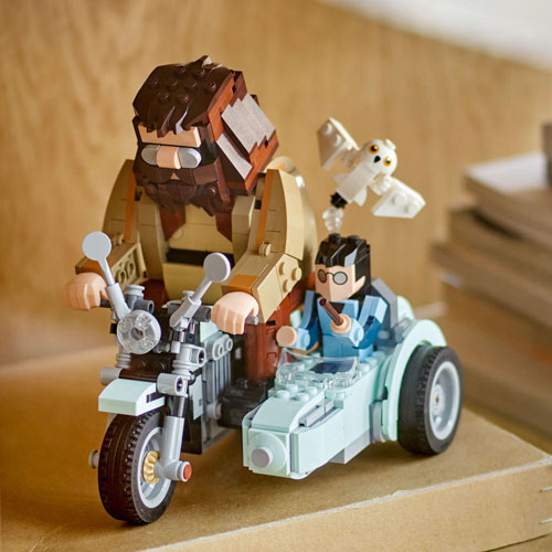 LEGO Harry Potter: La balade en moto de Hagrid et Harry - 617 pièces