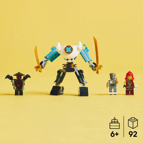 LEGO Ninjago: Zane's Battle Suit Mech - 92 Pieces