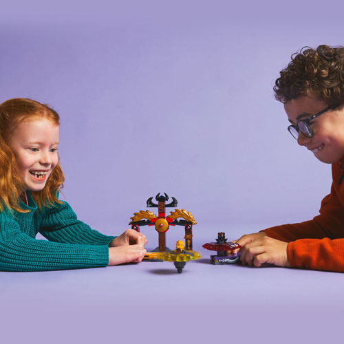 LEGO Ninjago : Ensemble de combat de Spinjitzu du dragon - 186 pièces