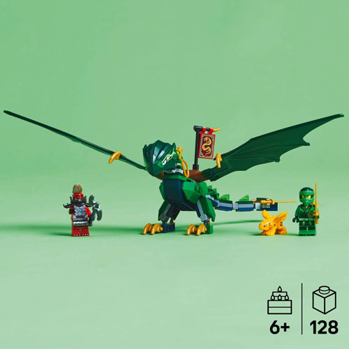 LEGO Ninjago: Lloyd's Green Forest Dragon - 128 Pieces