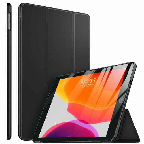 iPad Pro 11 2024 Case Folio Slim Magnetic Smart Cover Stand Case Ultra Slim Lightweight SupRShield Cover For iPad Pro 11 2024 - Black