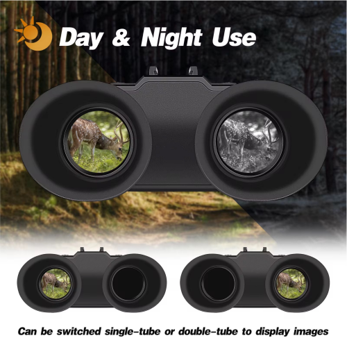 TUTT 4K FHD Night Vision Goggles NV8000 | Helmet Mounted | 8X Digital Zoom | Infrared Night Vision Binoculars with 3D Viewing