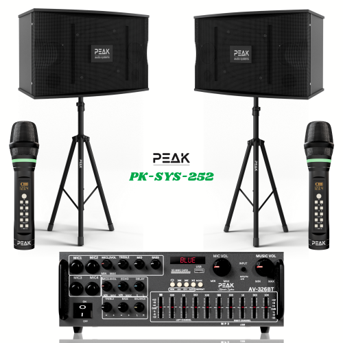 Système de karaoké ELITE PREMIUM STAGE II DE PEAK - 2000&nbsp;W