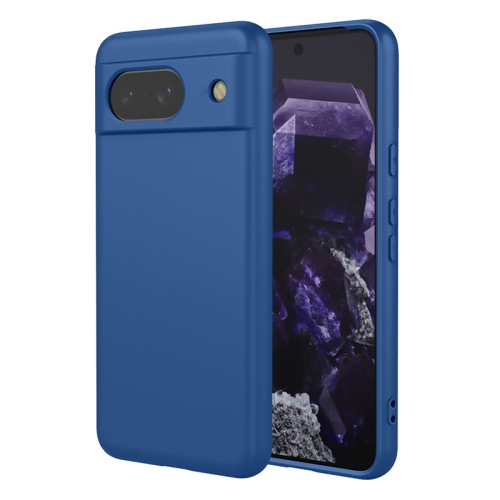 PANDACO Soft Shell Matte Navy Case for Google Pixel 8a