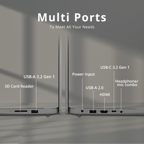 Lenovo Ideapad 3i 15.6" FHD Touch Laptop, Intel Core i3-1115G4 with 2TB SSD, 40GB Memory, Intel UHD Graphics, Numeric Keypad, Windows 11 Home, Gray,