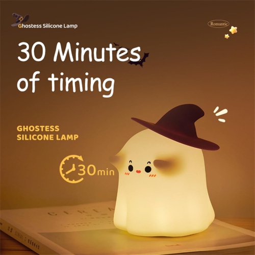 YOULIGHTS Night Light, Squishy Cute Dimmable Silicone Light Up Nursery Nightlight, USB Rechargeable Cute Bedroom Halloween Decor Bedside Touch Night