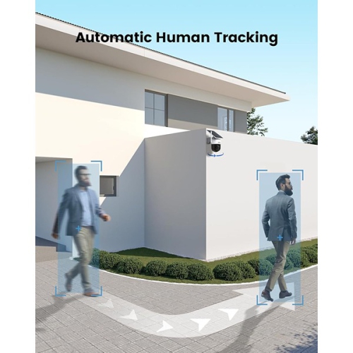 AOSU Solar Camera Security Outdoor - 100% Wire-Free Security Cameras