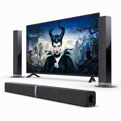 MOVSSOU 50-Watt 2.0 channel Bluetooth Sound bar 32 inch