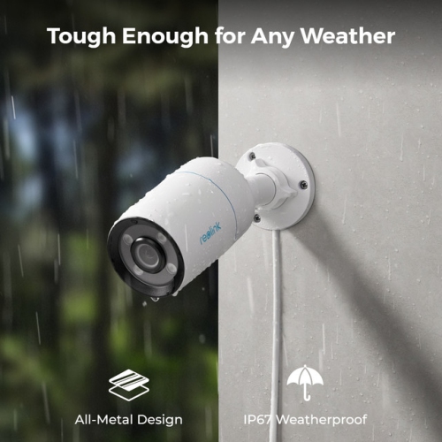 Reolink CX810 - 4K HDR ColorX True Color Night Vision PoE Security Camera, Person/Vehicle/Animal Detection, Two Way Audio