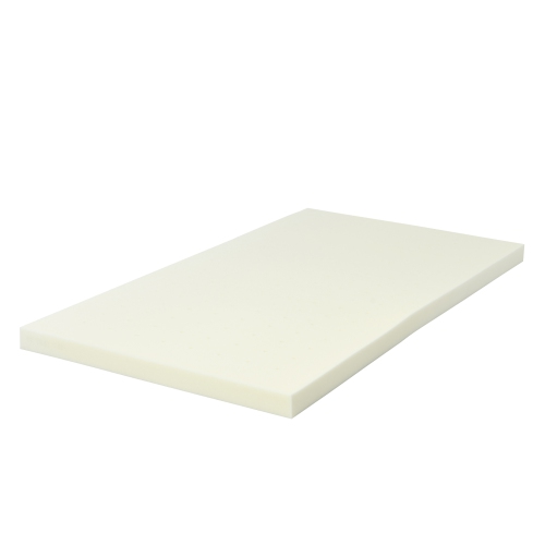 Surmatelas en coton à air de 3 po de Costway pour couvre-matelas confortable de nuit, grand lit