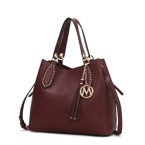 MKF Collection Lana Hobo Shoulder Handbag Vegan Leather by Mia K