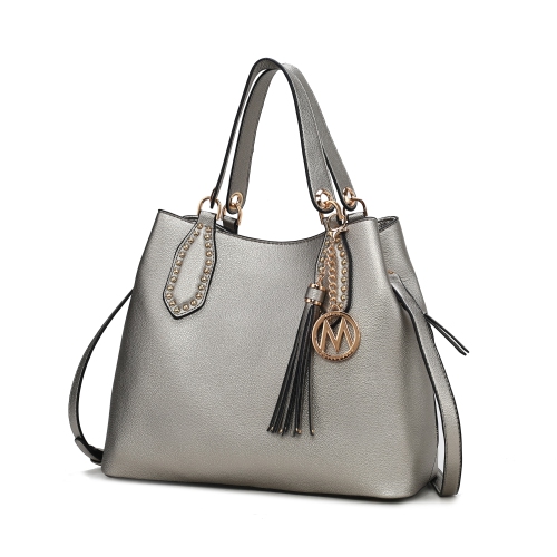 MKF Collection Lana Hobo Shoulder Handbag Vegan Leather by Mia K