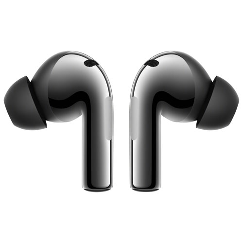 Écouteurs boutons 100 % sans fil à suppression du bruit OnePlus Buds 3 - Gris métallique - Partenaire de détail exclusif