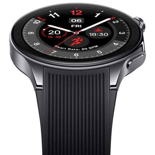 Oneplus Watch 2 47mm Smartwatch - Radiant Black - Exclusive Retail Partner