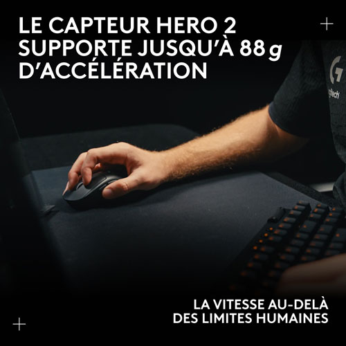 Logitech PRO X SUPERLIGHT 2 DEX 44000 DPI Wireless Optical Lightweight 5-Button Gaming Mouse - White