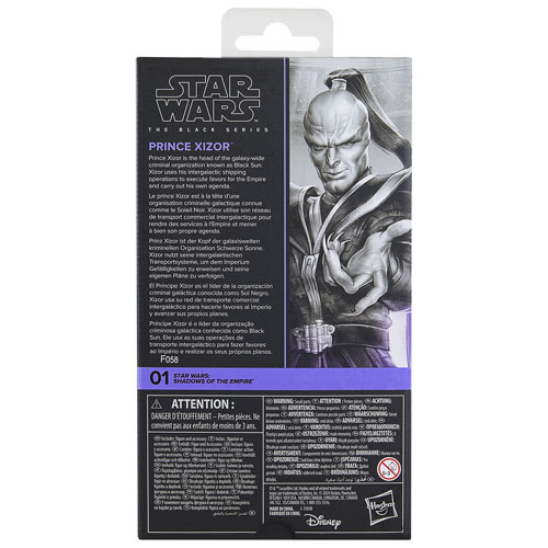 Hasbro Star Wars Black Series - Star Wars Shadows of the Empire: Prince Xizor Action Figure