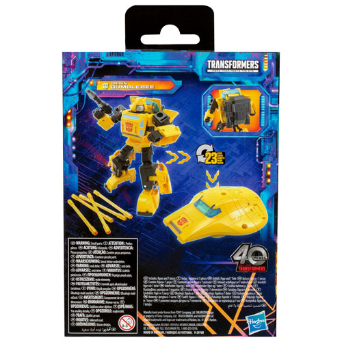 Transformers Generations Legacy United de Hasbro - Figurine d'action Origin Bumblebee classe Deluxe