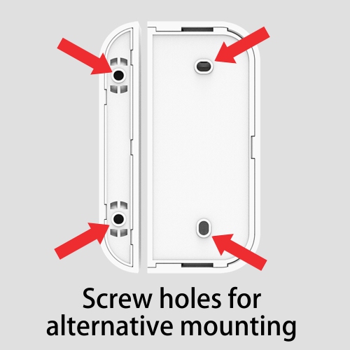 OSI Wireless Contact Sensors-Gen 2, Accessory for OSI Smart Alarm System (Gen 2), Wi-Fi wireless Door & Window Sensor, with 3M Adhesive, use on