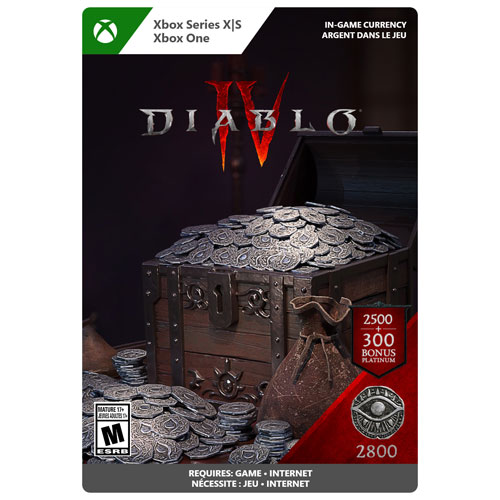 Diablo IV - 2800 pièces de Platine - Téléchargement numérique