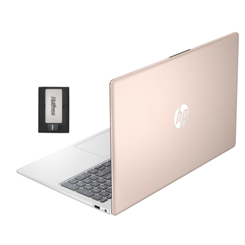 HP  15.6" Full HD Laptop, Amd Ryzen 5 7520U, 1Tb SSD, 8GB Lpddr5, Amd Radeon Graphics, Fhd Camera, Wi-Fi 6, Bluetooth 5.3, Rose Gold, Win 11, 128GB