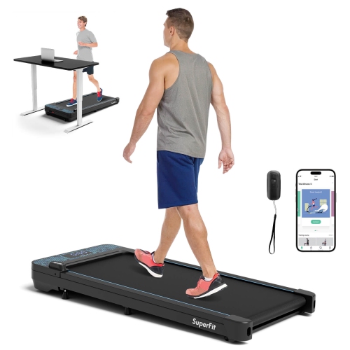 Superfit Walking Pad with LED Display APP & Remote Control Walking Jogging Machine for Home