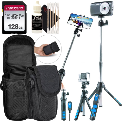 Trousse d'accessoires de voyage DSC W800 W830 ZV-1 RX100 VII va VI V IV III II de Sony 128&nbsp;Go