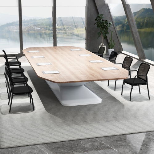 Gymax Meeting Room Chair Set of 10 Waiting Room Chairs w/ Ergonomic Backrest & Armrests