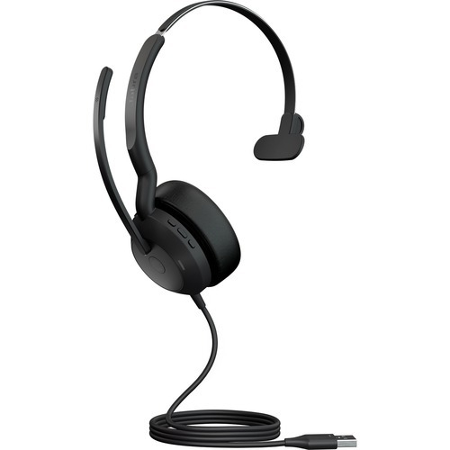 Boîte ouverte - Casque Bluetooth à suppression du bruit avec micro Evolve2 50 de Jabra - Noir